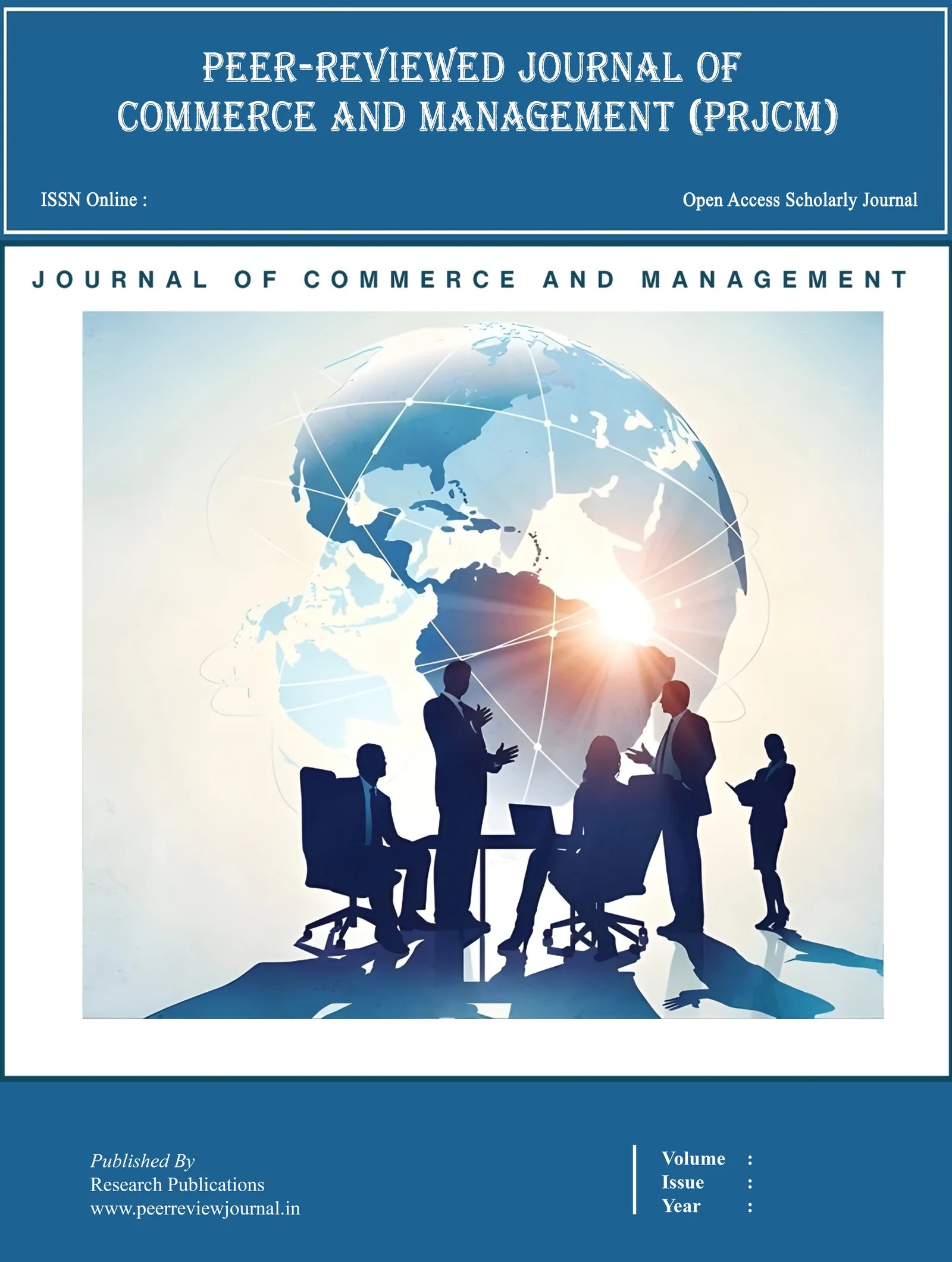 Peer-Reviewed Journal of Commerce and Management (PRJCM)